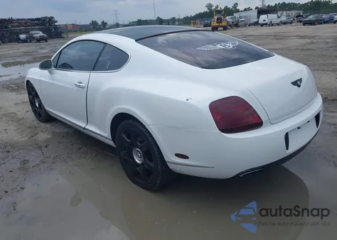 2007 Bentley Continental Gt из США, поврежденный, VIN SCBCR73W77C040583